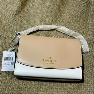 Kate Spade ♠️ Carson Convertible Crossbody - Beige NWT